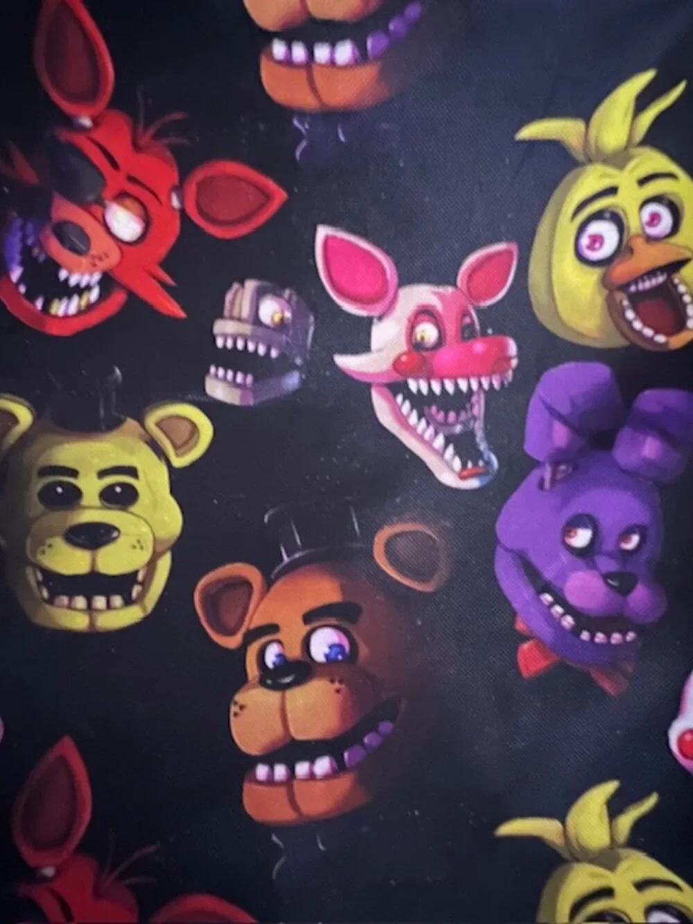 FIVE NIGHTS AT FREDDY'S back pack FREDDY FAZBEAR‎ BONNIE CHICA FOXY PUPPET